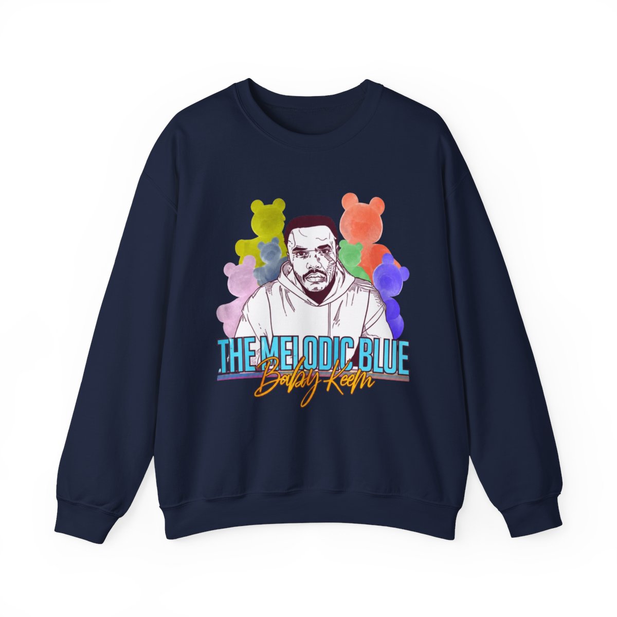 Baby Keem Sweatshirt The Melodic Blue Sweater Rapper Music Merch